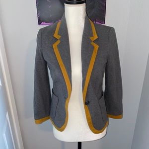 Charcoal blazer from the limited